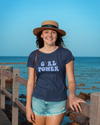 Teen girl wearing graphic t-shirt with 'Girl Power' design – streetwear style by YoungnCool- YnCLife