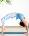 Energy Flow Legging 106 Blue White