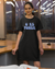 UrbanTwirl Graphic Print Knit Dress GP Flr