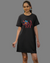 UrbanTwirl Graphic Print Knit Dress