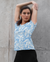 FlowFlex Activewear tee 106 Blue White