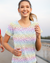 FlowFlex Activewear tee 110 Yellow Pink Blue