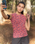 FlowFlex Activewear tee 112 Red Chaos