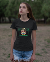 Teen girl wearing graphic t-shirtdesign – streetwear style by YoungnCool YnCLife
