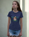 Teen girl wearing graphic t-shirtdesign – streetwear style by YoungnCool YnCLife