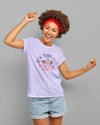 Teen girl wearing graphic t-shirt with 'New York City Print' design – streetwear style by YoungnCool-YnCLife