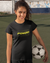 Teen girl wearing Power graphic t-shirt with design – streetwear style by YoungnCool YnCLife