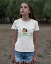 Teen girl wearing graphic t-shirtdesign – streetwear style by YoungnCool YnCLife