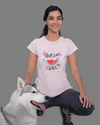 Teen girl wearing graphic t-shirt with 'Tropical Girl' design – streetwear style by YoungnCool-YnCLife