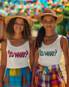 StreetVibe Cropped Tank Top So what