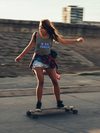 StreetVibe Tank Top Girl Power Blue