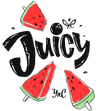 Teen girl wearing graphic t-shirt with 'Juicy' design – streetwear style by YoungnCool-YnCLife
